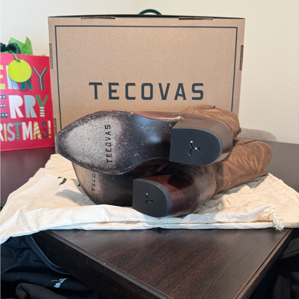 Tecovas Annie Cafe Goat Boot - Picture 7 of 7